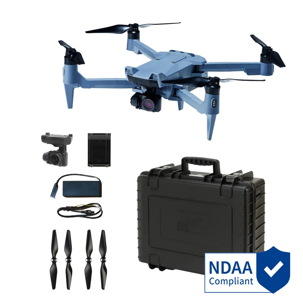 ACSL SOTEN Basic Bundle with Standard Payload & Hardcase (No Controller), package contents