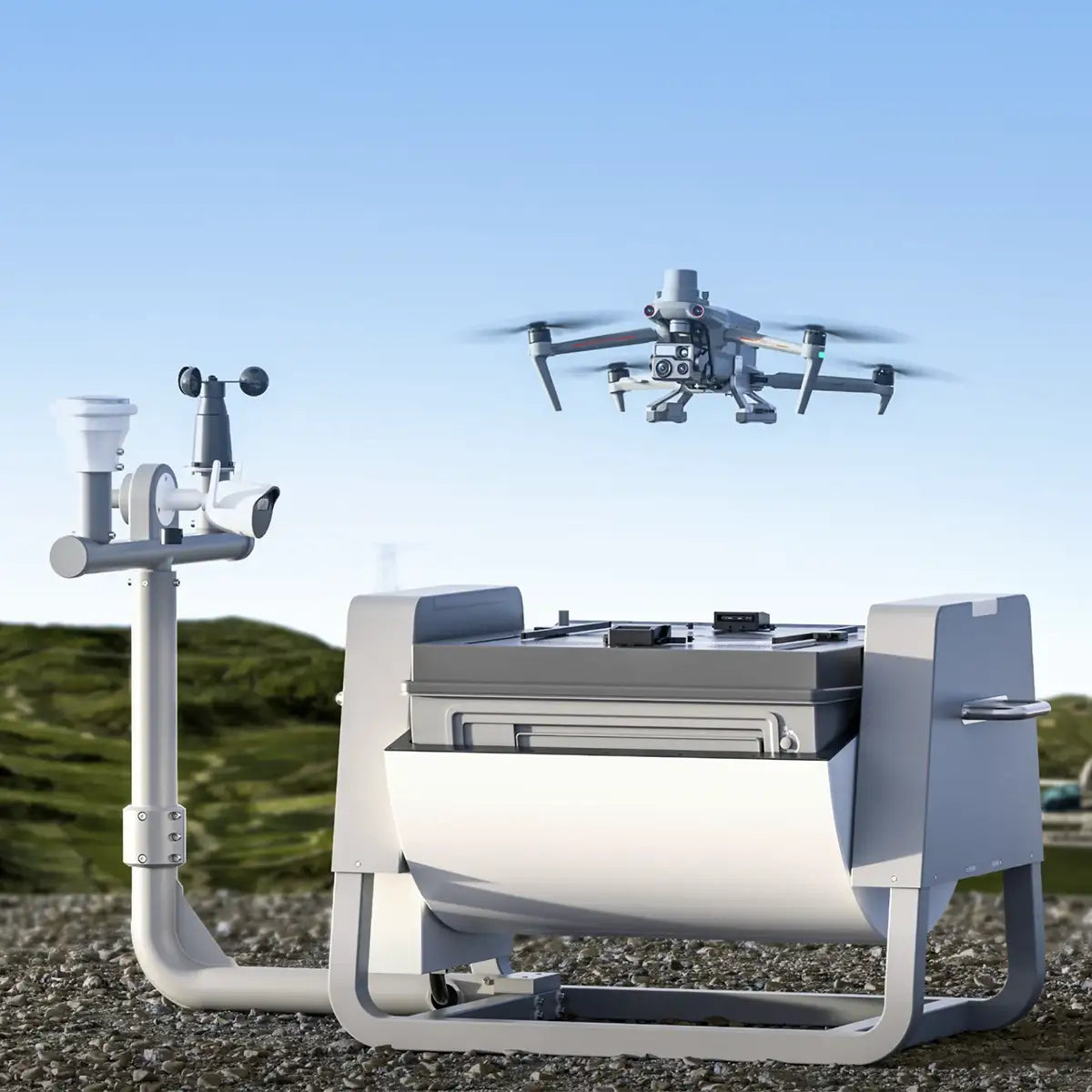 Autel EVO Nest in use with the EVO Max Nest