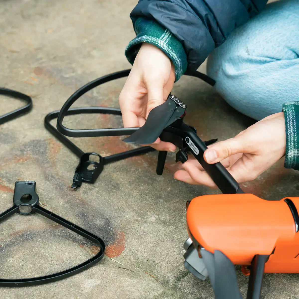 Autel EVO II Propeller Guards with included propellers