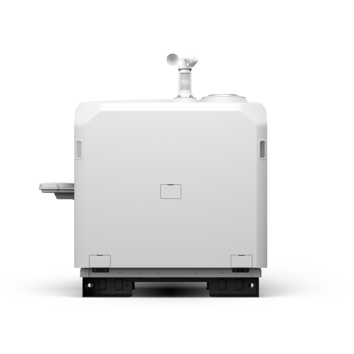 DJI Dock 3, closed rear view