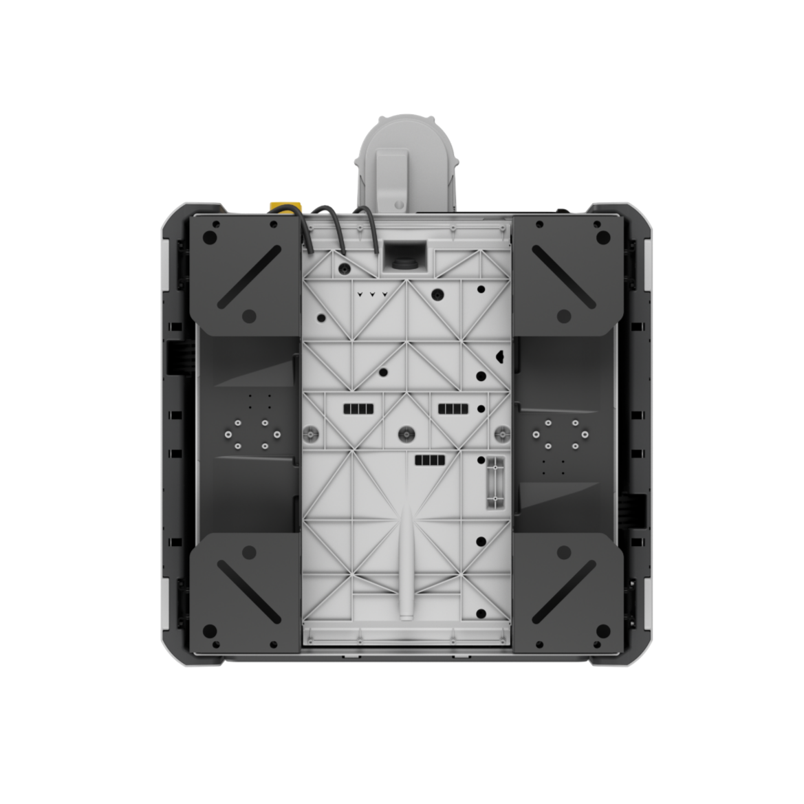 DJI Dock 3, top view showing the landing platform
