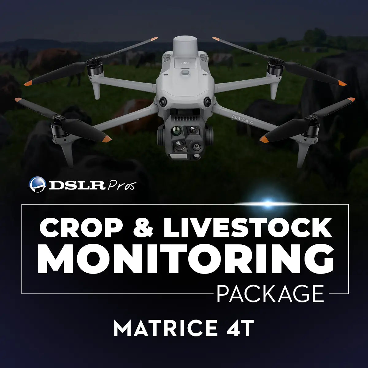 DSLRPros Matrice 4T Crop & Livestock Monitoring Package, package contents