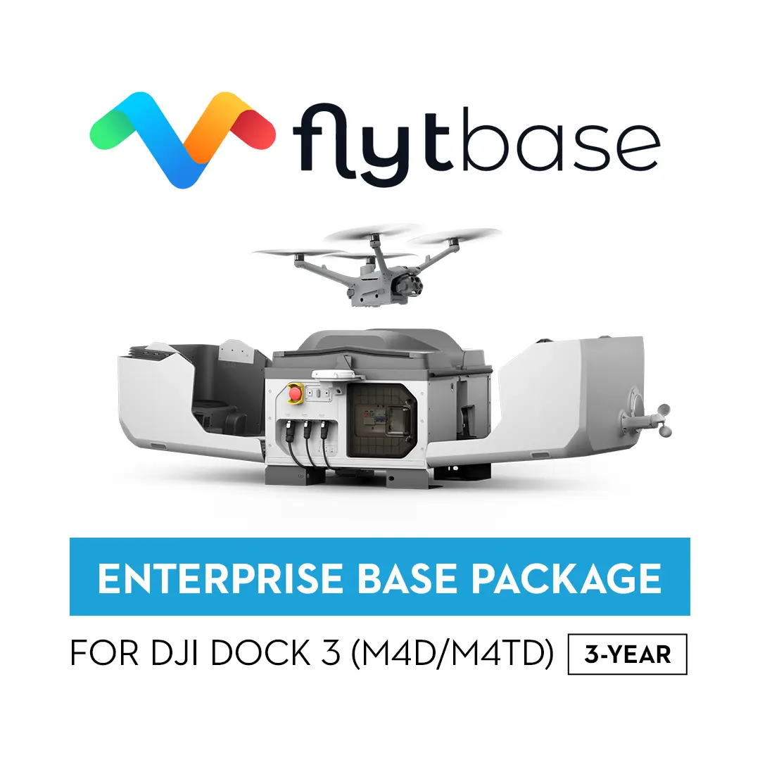 FlytBase Enterprise Base Package for DJI Dock 3 (M4D/M4TD) 3-Year