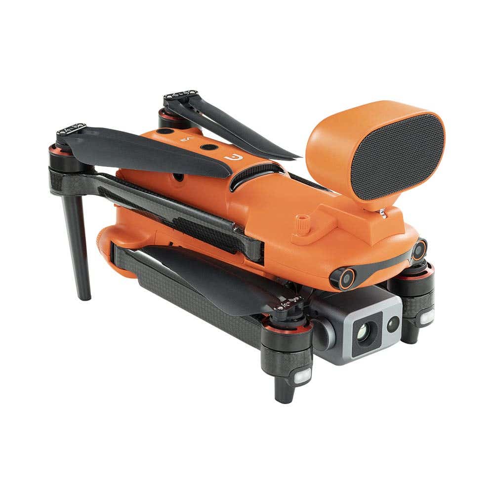 Autel EVO II Dual 640T Enterprise drone folded for transport