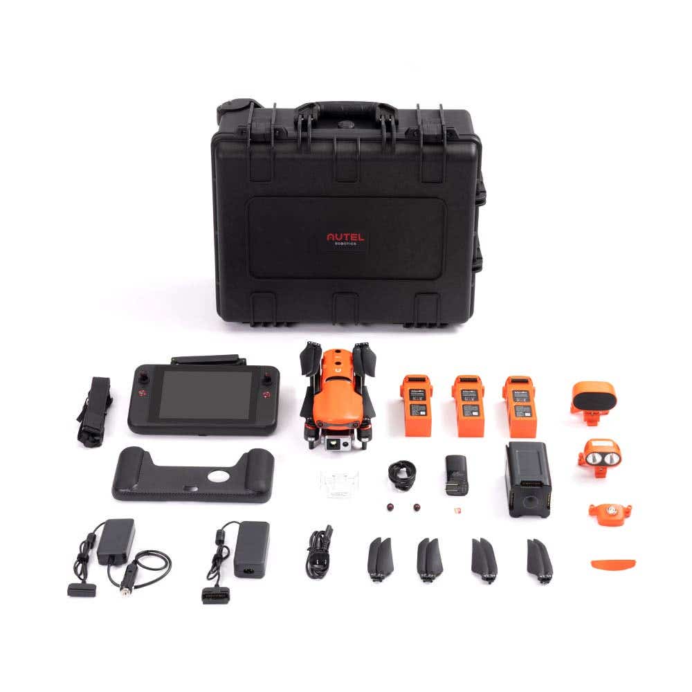 Autel EVO II Dual 640T Enterprise Bundle V3, package contents