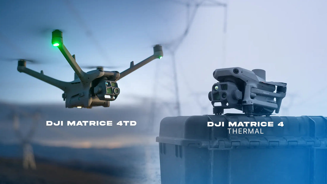 DJI Matrice 4 Thermal vs Matrice 4TD side-by-side comparison for enterprise drone operations