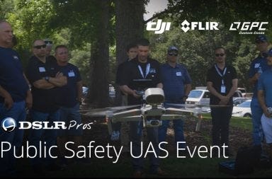 Public safety professionals attend a Northern California police drone training event featuring DJI enterprise drones, UAS demonstrations, and first responder flight operations.