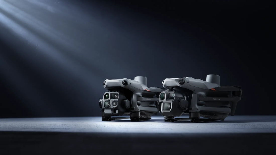 DJI Matrice 4T and Matrice 4E enterprise drones compared for thermal inspections, aerial mapping, nighttime operations, surveying, and public safety missions.