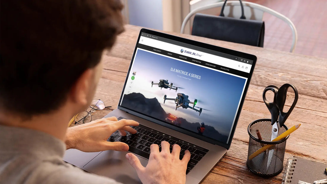 DSLRPros Unveils New Website: Elevating the Drone Shopping Experience
