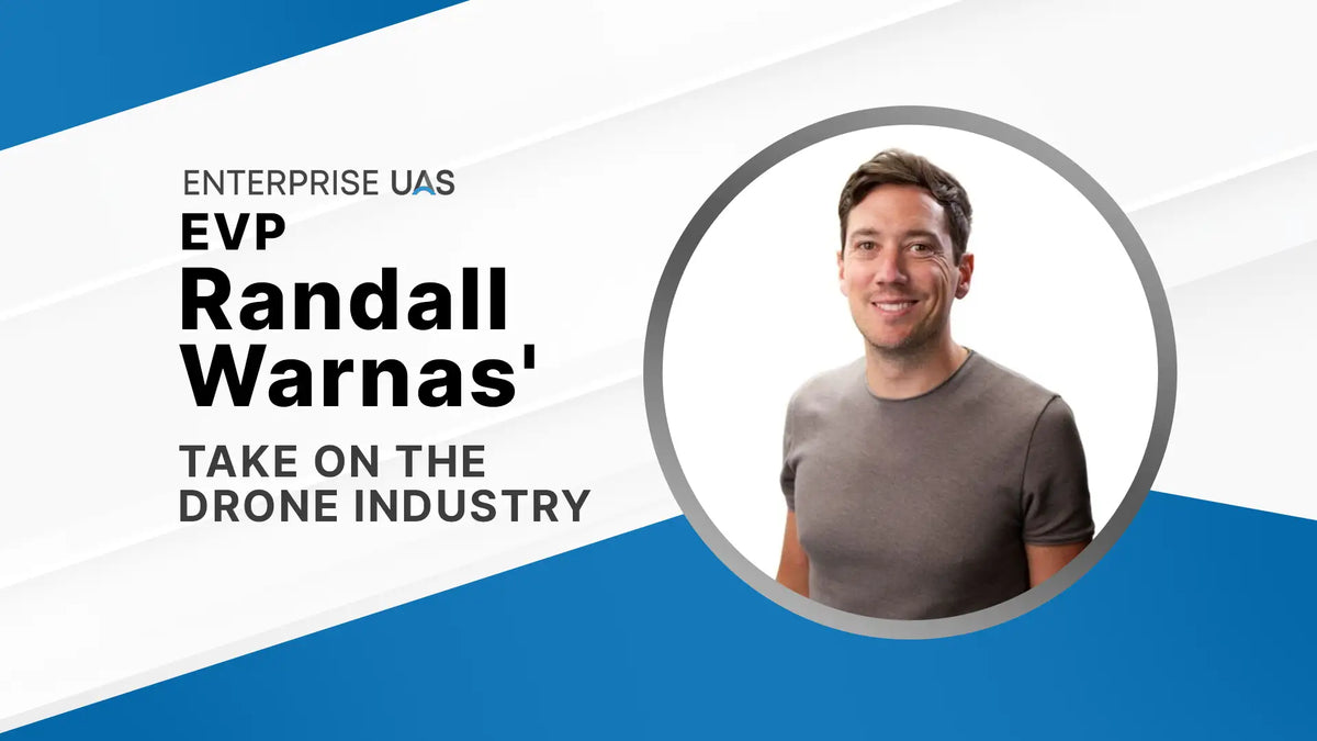 EnterpriseUAS Executive Vice President Randall Warnas discusses drone industry trends, enterprise adoption, emerging technologies, and the future of commercial UAS operations.