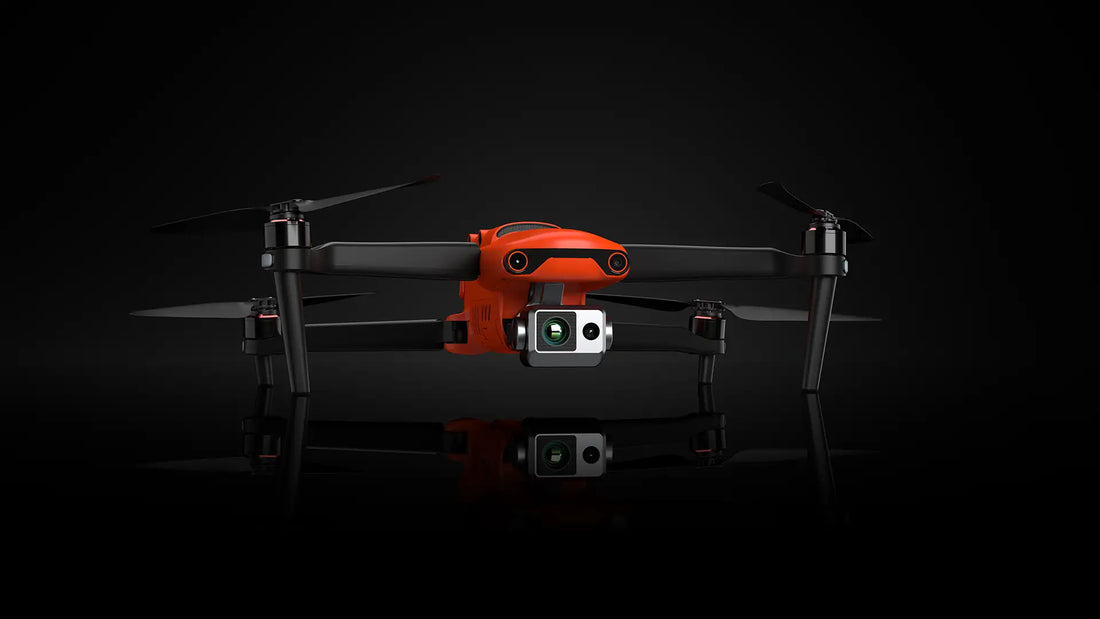 Autel EVO II Dual 640T V3 thermal drone featuring dual thermal and visible-light cameras, intelligent flight modes, and enterprise inspection capabilities.