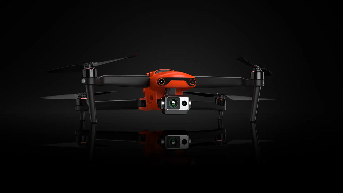 Autel EVO II Dual 640T V3 thermal drone featuring dual thermal and visible-light cameras, intelligent flight modes, and enterprise inspection capabilities.