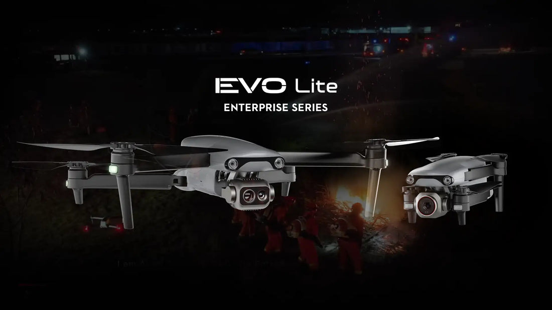 Autel EVO Lite Enterprise Series drones featuring the EVO Lite 640T and 6K models for public safety, inspections, and emergency response missions.