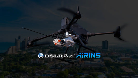 DSLRPros and AIRINS partnership supporting enterprise drone-based environmental monitoring.