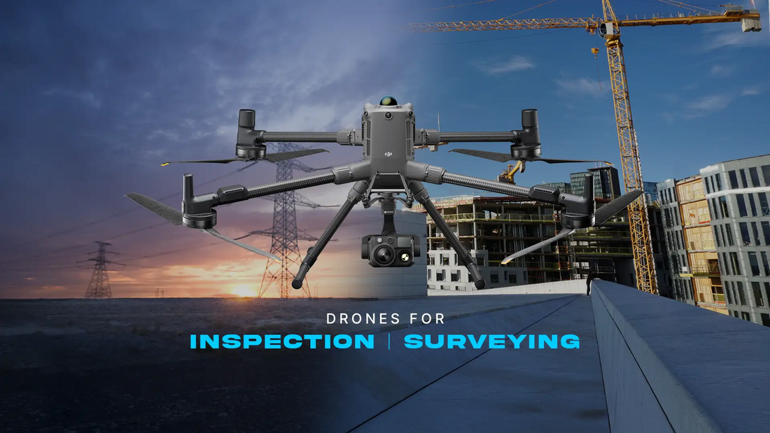 DJI Matrice 350 RTK drone for professional surveying, inspection, mapping, and infrastructure data collection.