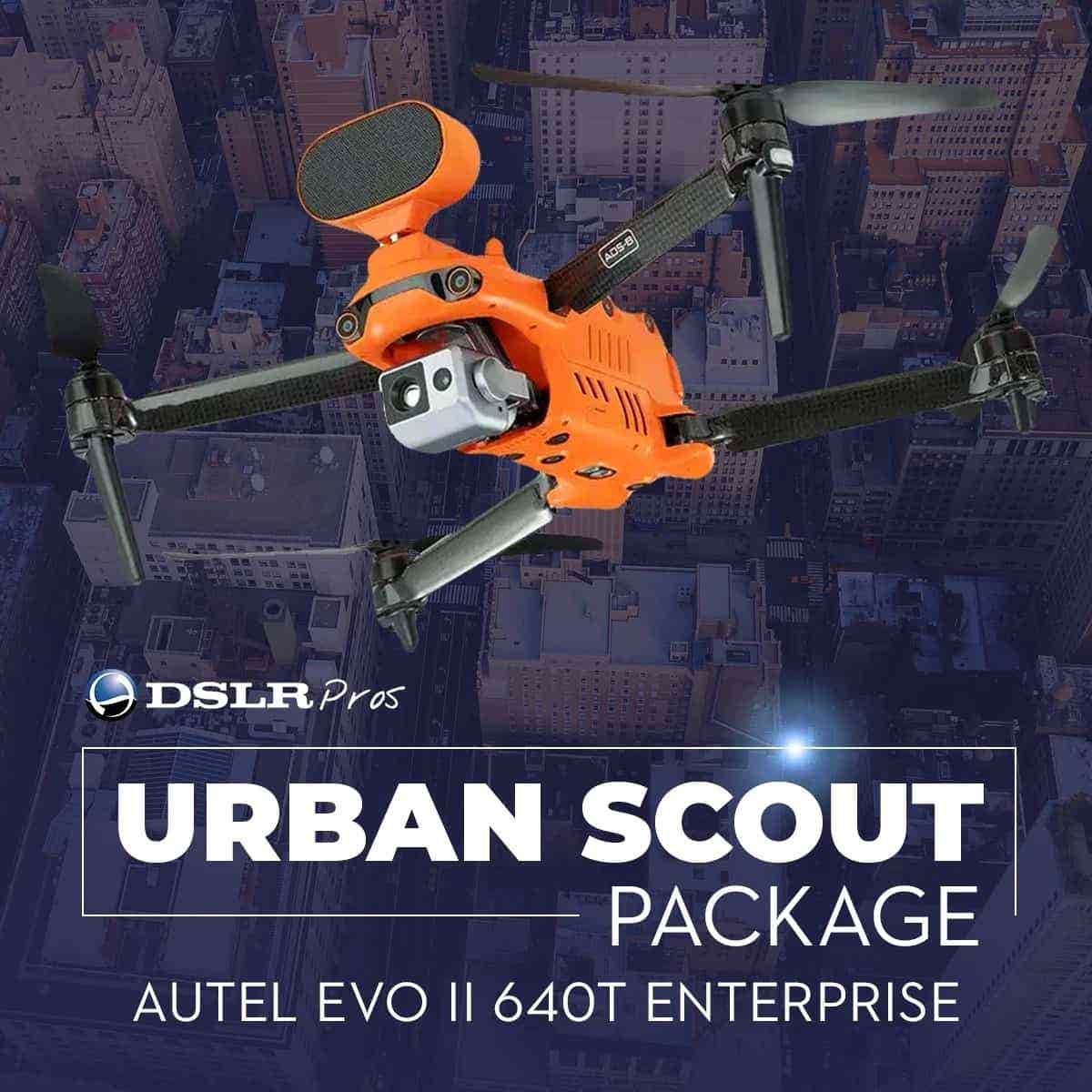 DSLRPros Urban Scout Package with Autel EVO II 640T Enterprise drone