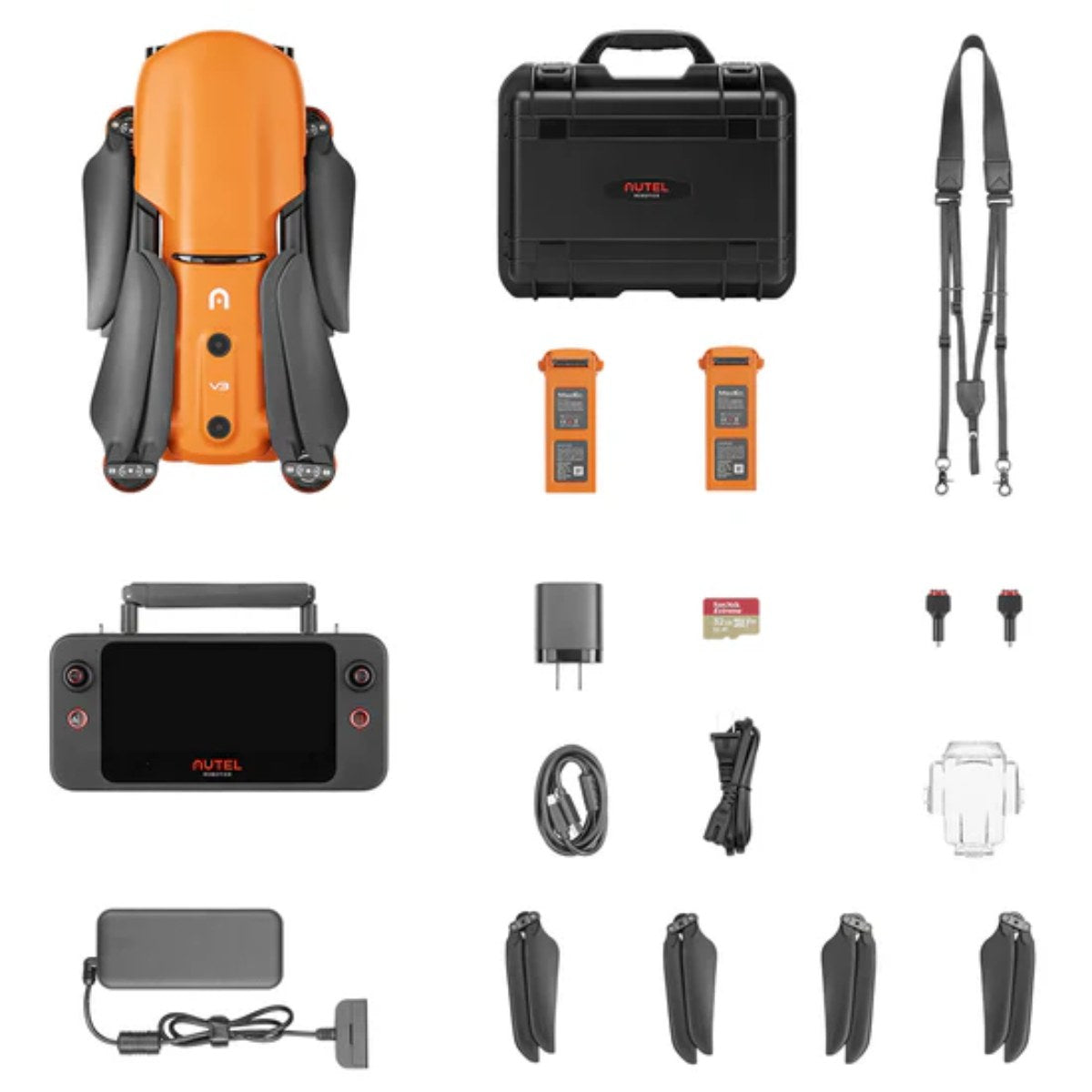 Autel EVO II Pro 6K Rugged Bundle V3 - in the box