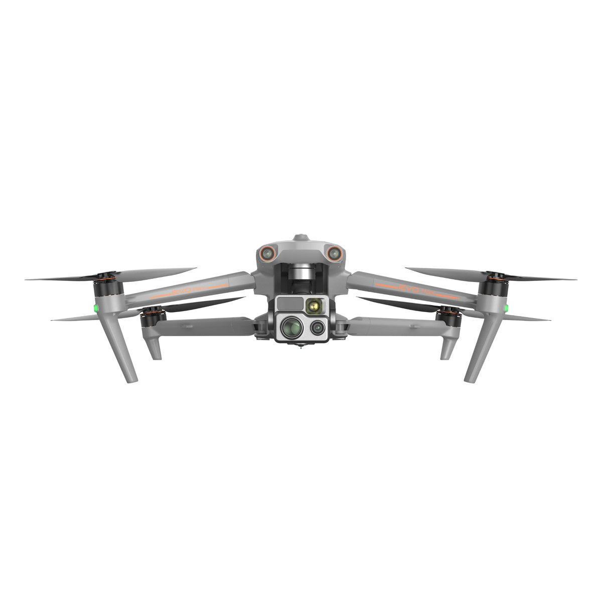 Autel EVO Max 4T XE drone, front three-quarter view in flight