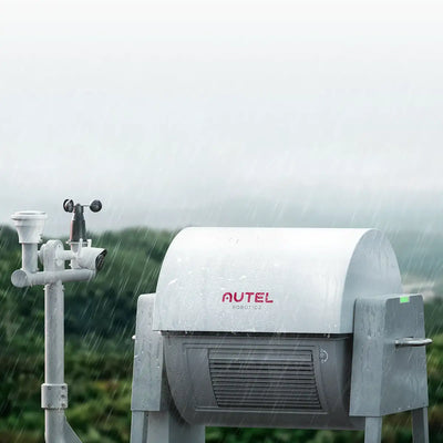 Autel EVO Nest operating outdoors in rain