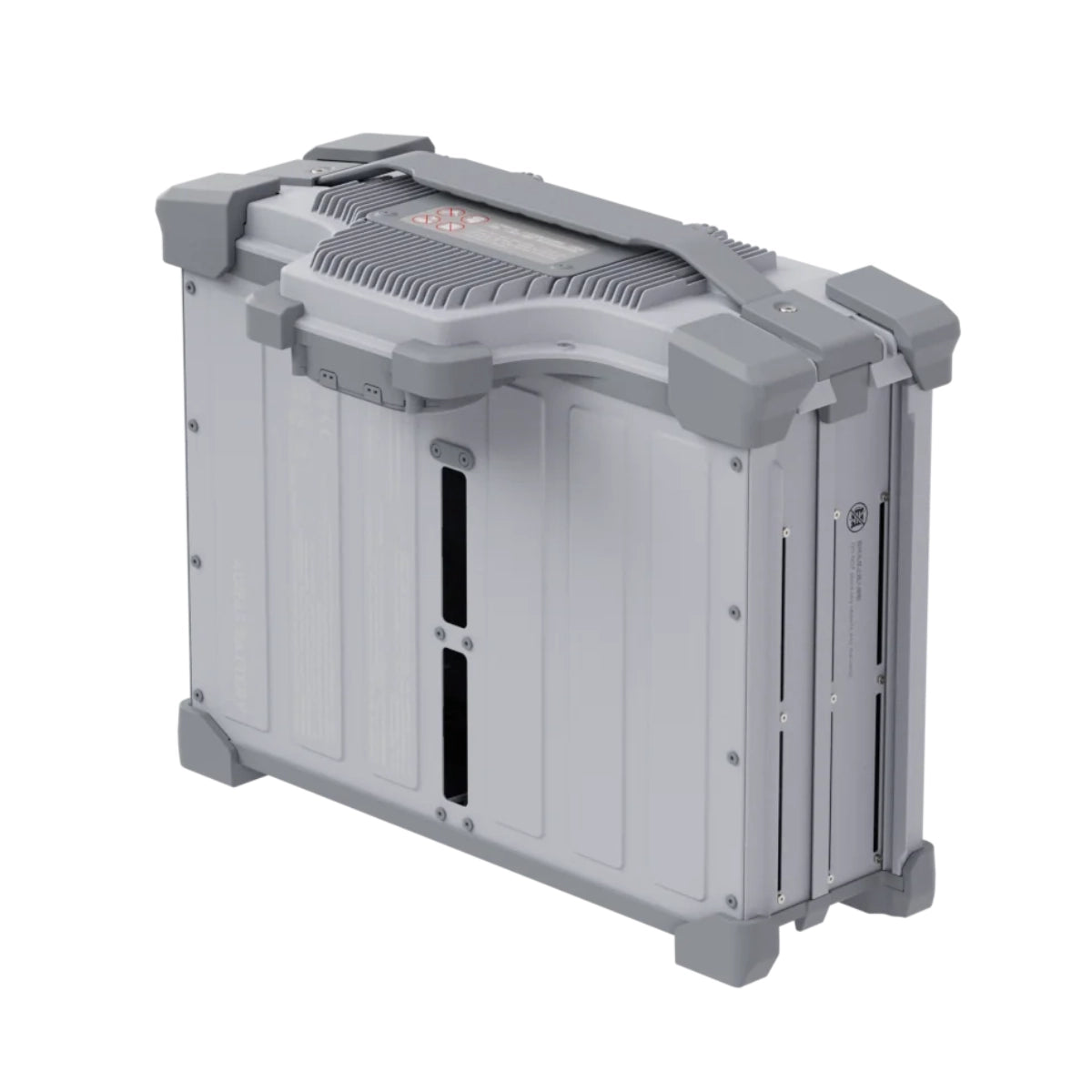 DJI DB2160 Intelligent Flight Battery, front-left three-quarter view showing top cooling vents