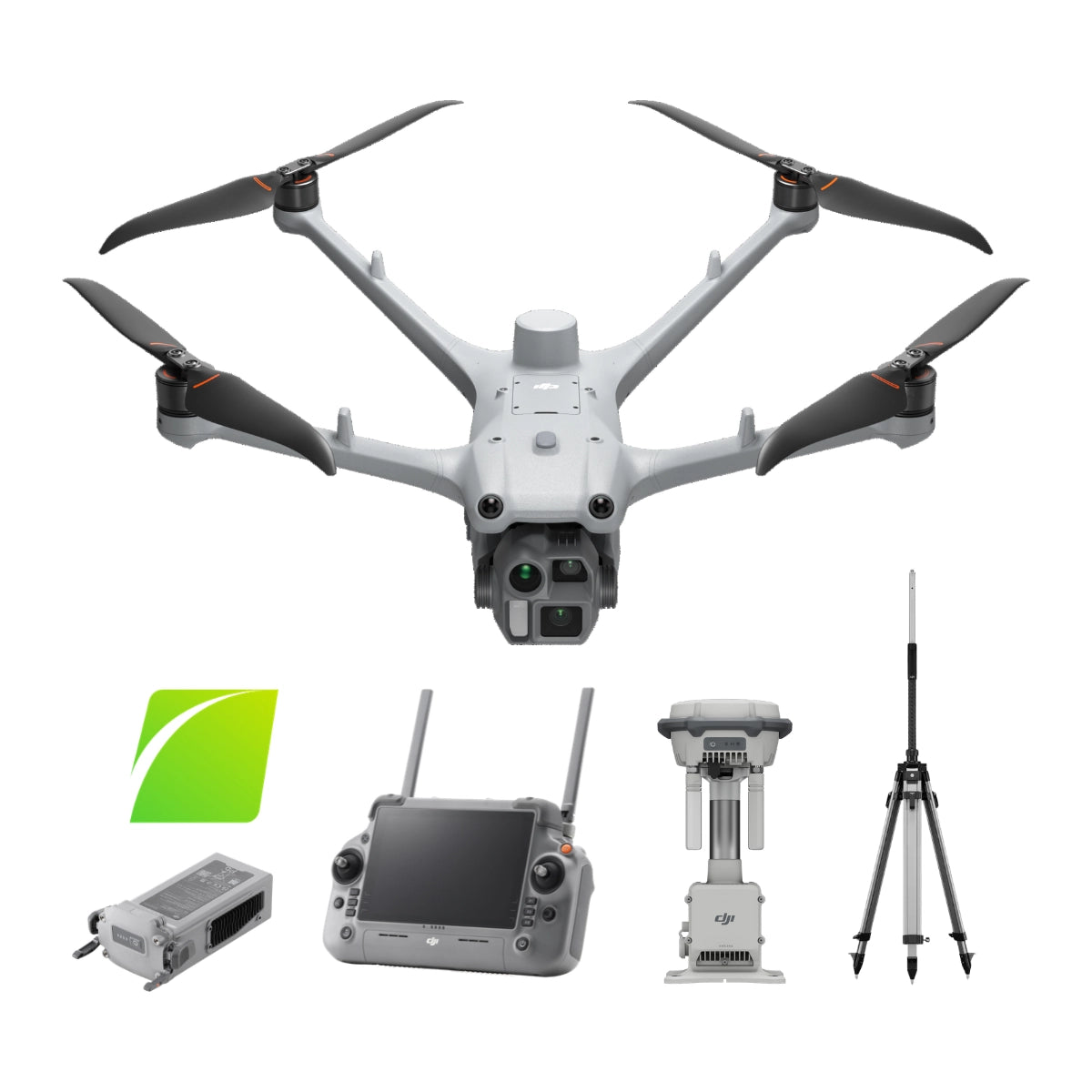 DJI Matrice 4D with Controller, D-RTK 3 Kit, Battery, and PIX4Dmapper Yearly