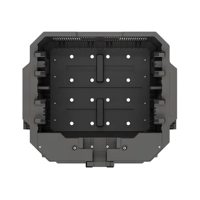 DJI DB2160 Air-Cooled Heat Sink, top view showing battery mounting plate and ventilation grille