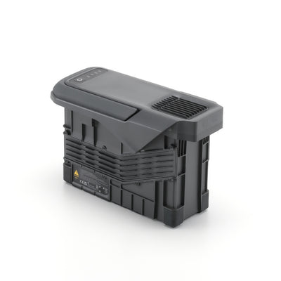 DJI TB100 Intelligent Flight Battery, rear three-quarter view with handle folded