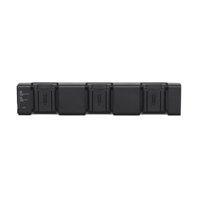 DJI Matrice 4 Series 200W charging hub, front view showing four battery slots