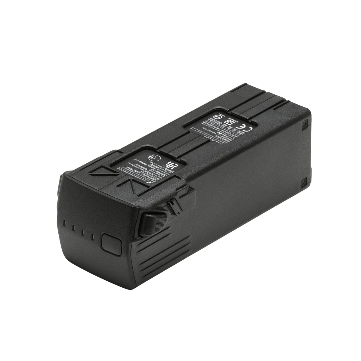 DJI Mavic 3 Intelligent Flight Battery, front angle showing power button and status LEDs