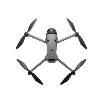 DJI Mavic 4 Pro drone, top view with arms and propellers extended