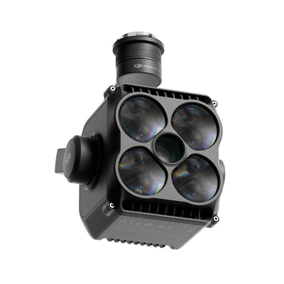 DJI Zenmuse S1 Spotlight, lower front angle showing the four-light array