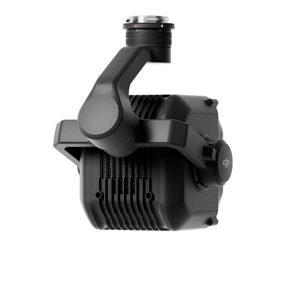 DJI Zenmuse S1 Spotlight, rear three-quarter view showing the heat sink