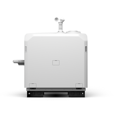 DJI Dock 3, closed rear view