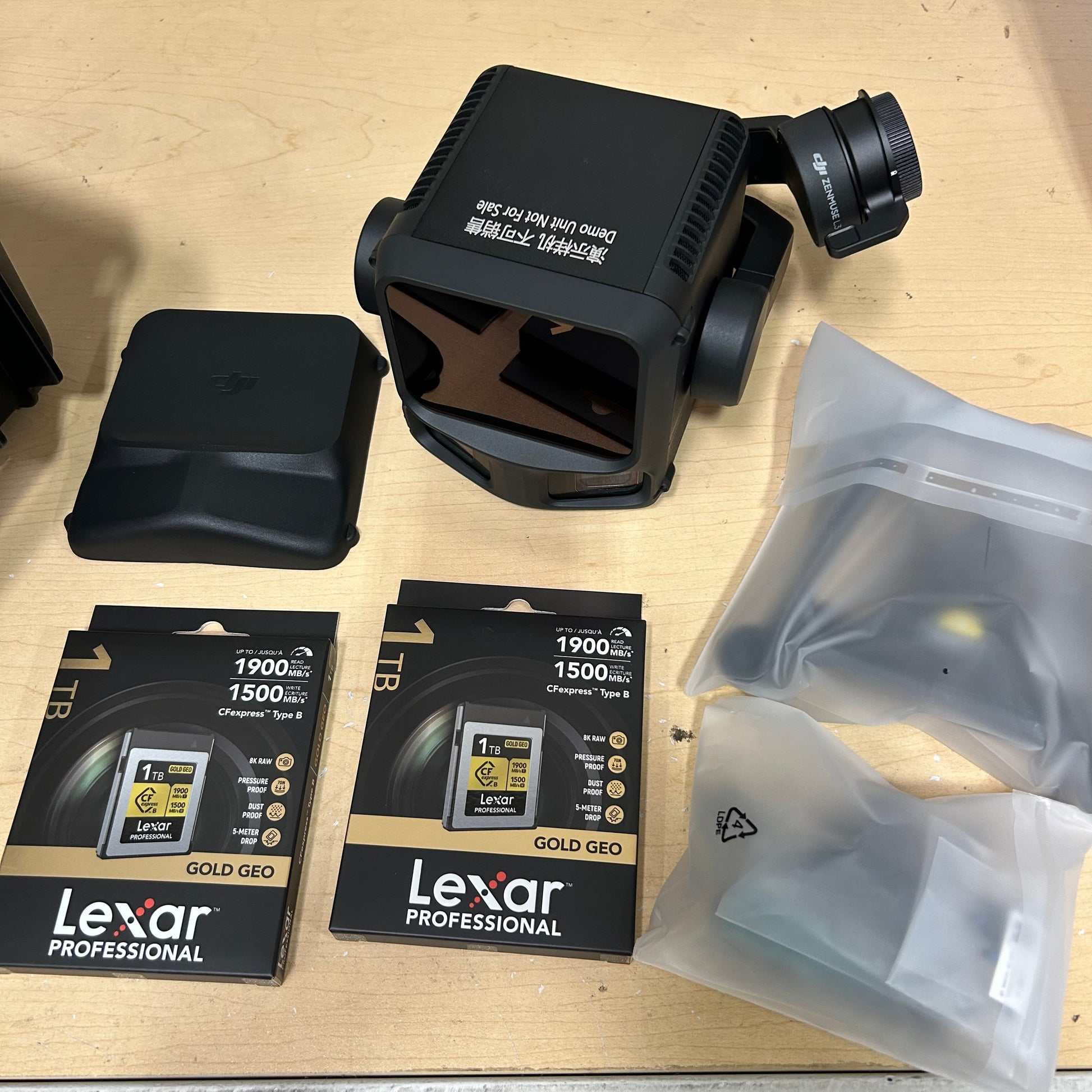 DJI Zenmuse L3 Demo package inclusions