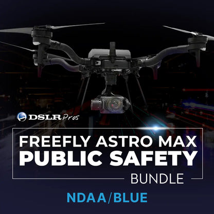 DSLRPros Freefly Astro Max Public Safety Bundle (NDAA/Blue)