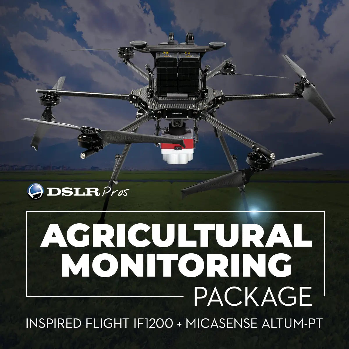 DSLRPros Inspired Flight IF1200 Agriculture Monitoring Package