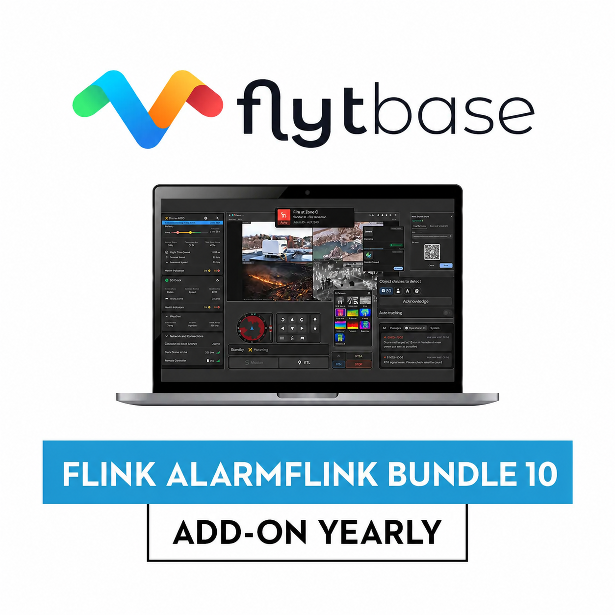 FlytBase Flink Alarmflink Bundle 10 Add-on Yearly