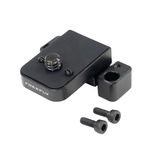 Freefly Adjustable Accessory Mount with two mounting screws