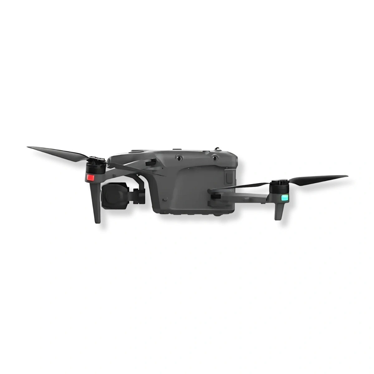 GDU S220 Pro Public Safety drone, front three-quarter view in flight configuration