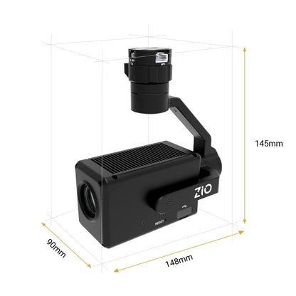 Gremsy Zio dimensions