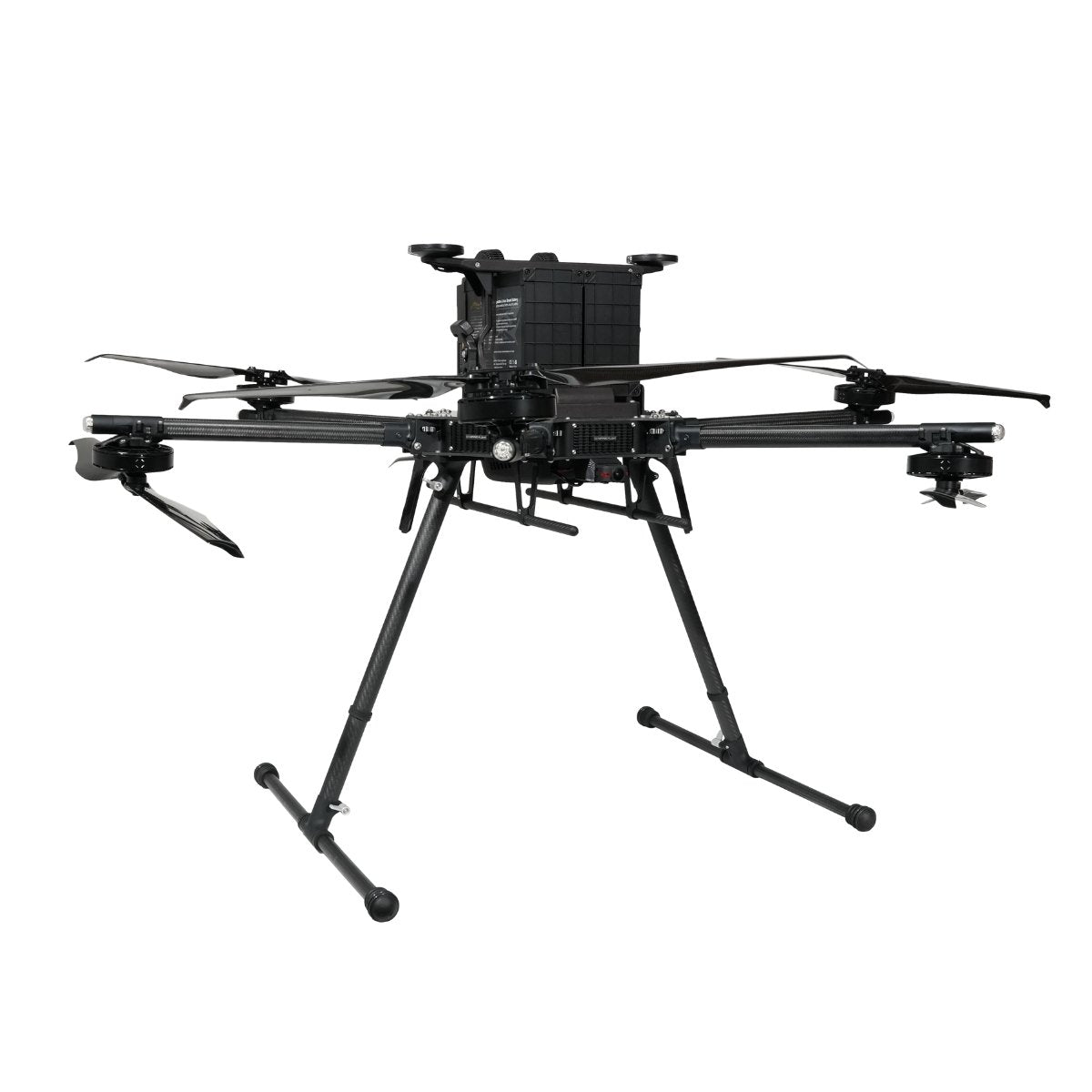 Inspired Flight IF1200 mapping drone and remote controller displayed together