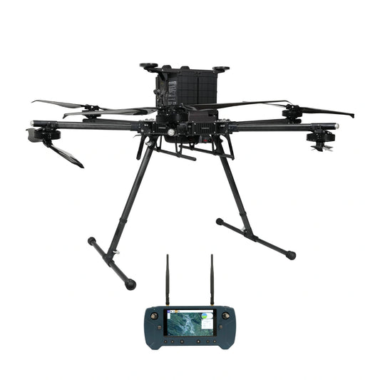Inspired Flight IF1200A with Blue Herelink Ground Control Station