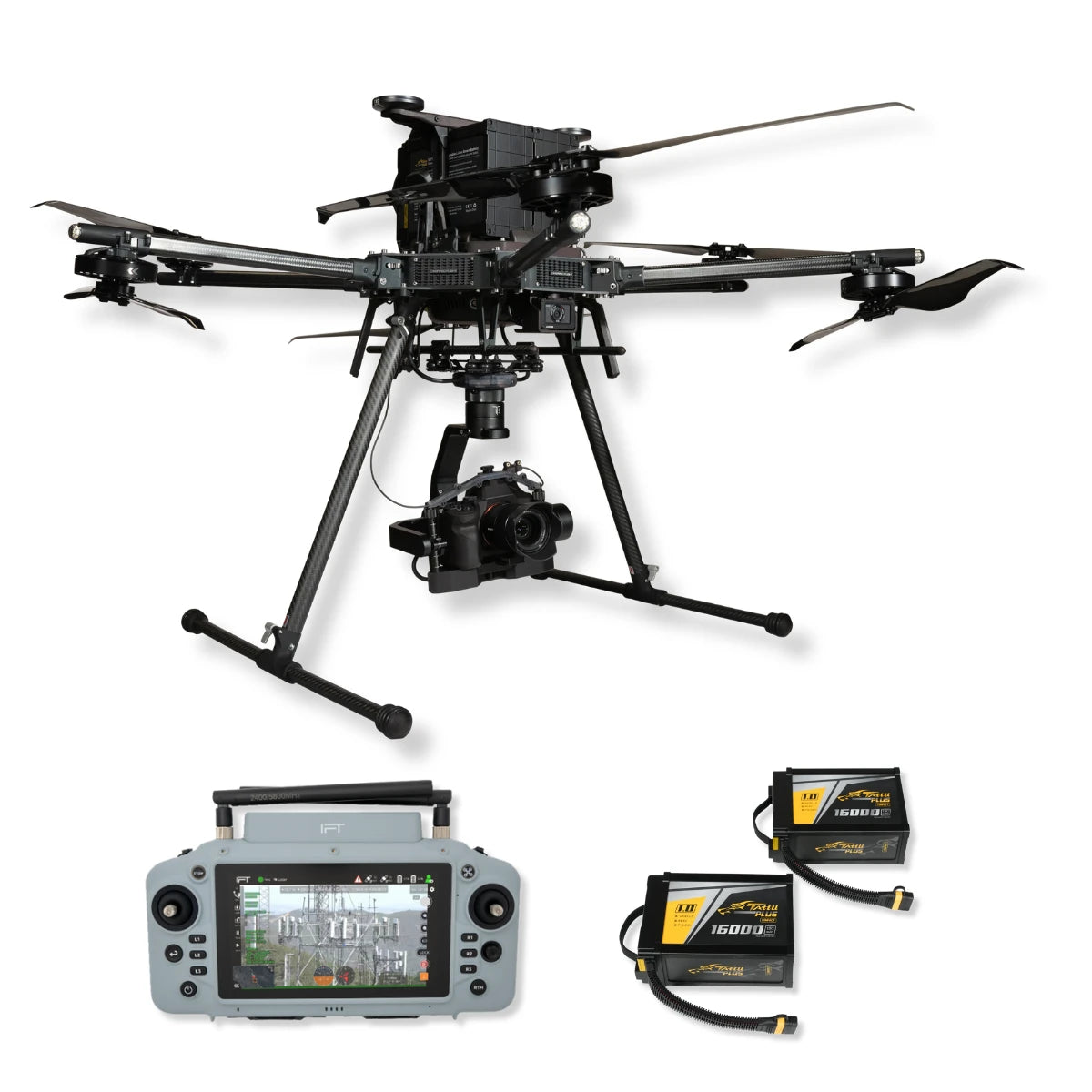Inspired Flight IF1200 with GS-ONE + Sony ILX-LR1 Bundle, package contents