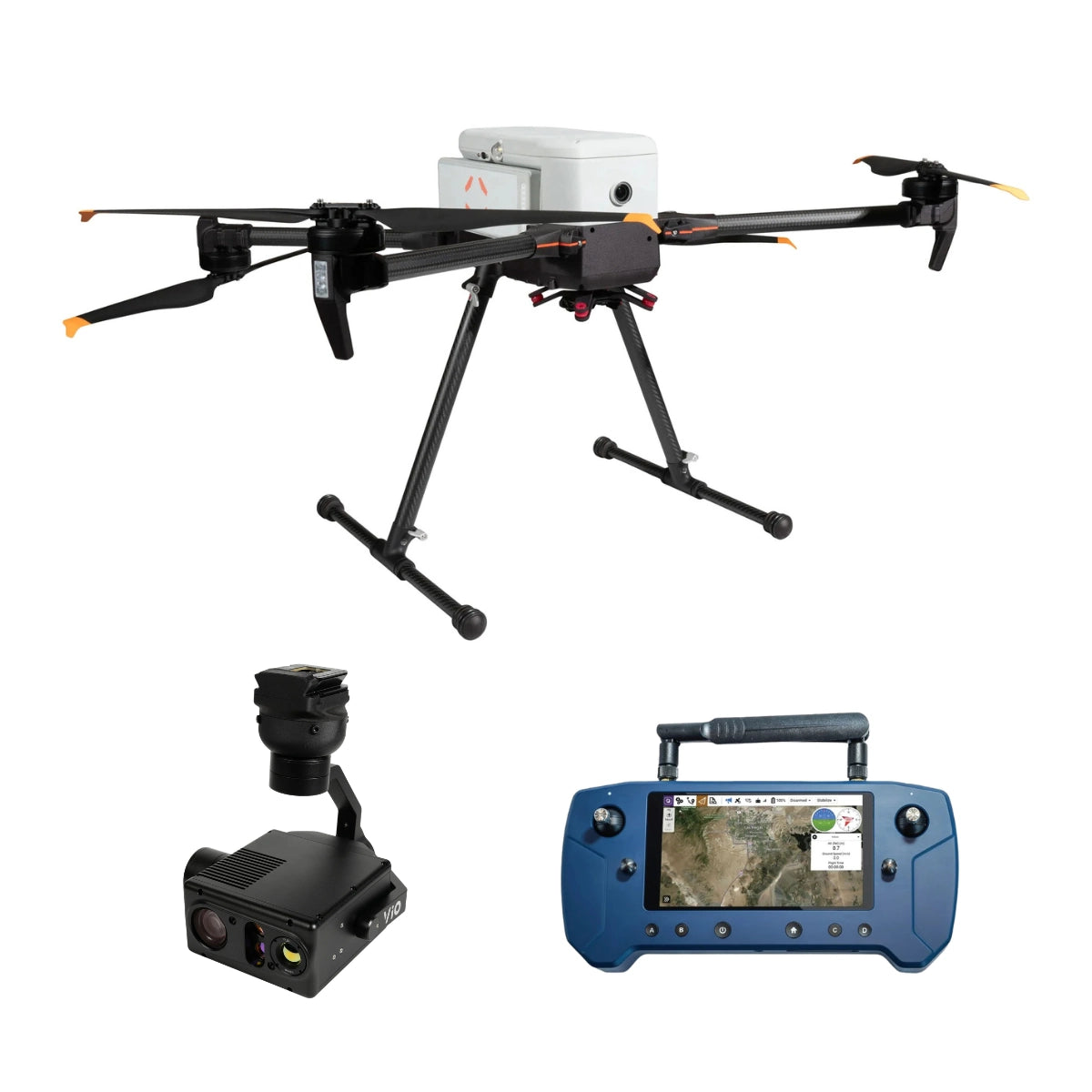 Inspired Flight IF800 drone with Gremsy VIO payload and Blue Herelink controller