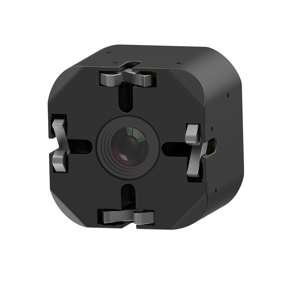JZ Drones PTS4 Visual Drop Kit, bottom view showing the integrated camera and release mechanism