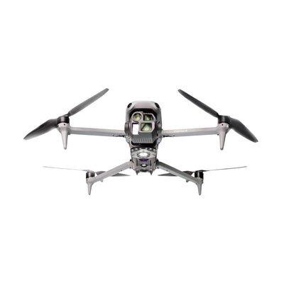 JZ Drones AF1 audio and flashing alarm mounted beneath a DJI Matrice 4 drone