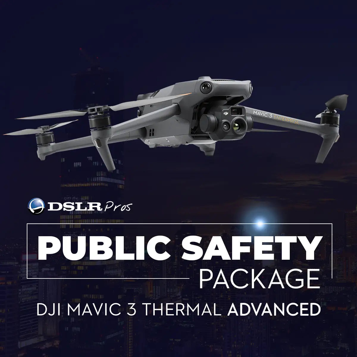 DSLRPros DJI Mavic 3 Thermal Advanced Public Safety Package