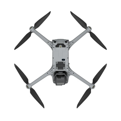 DJI Matrice 4D drone, bottom view showing sensors and battery compartment
