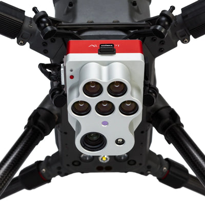 MicaSense Altum-PT mounted beneath a drone