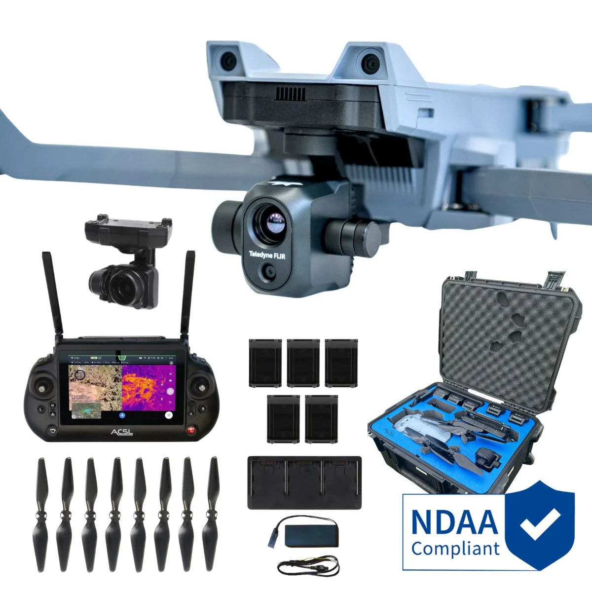 ACSL SOTEN Thermal Bundle Plus with Rapid Deployment Hard Case